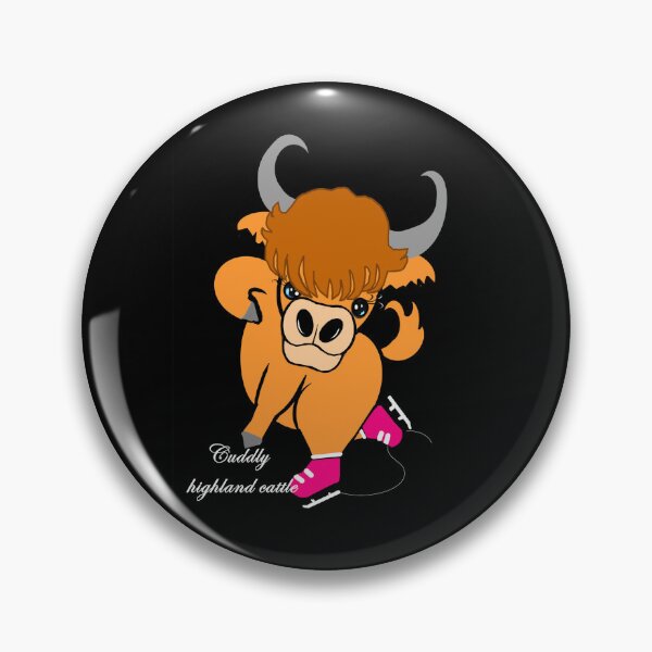 Item preview, cuddly highland cattle designed and sold by Shirley cute art .