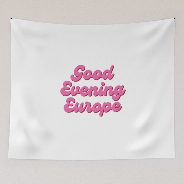 Item preview, Buenas noches Europa - Eurovisión designed and sold by N44Prints.