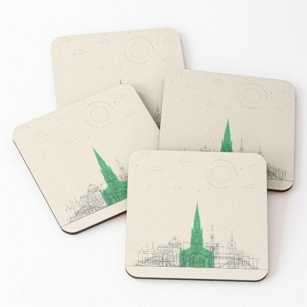 Item preview, Abstract City Posters: Bern, Switzerland designed and sold by A Deniz Akerman.