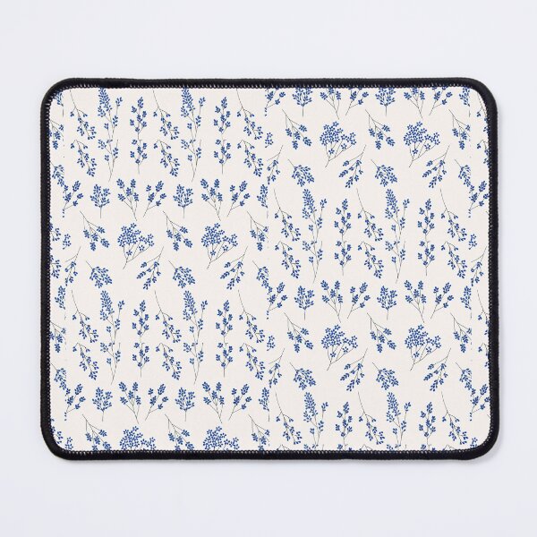 Item preview, Little White blue Flowers designed and sold by artbyrosse.