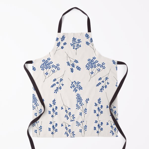 Item preview, Little White blue Flowers designed and sold by artbyrosse.