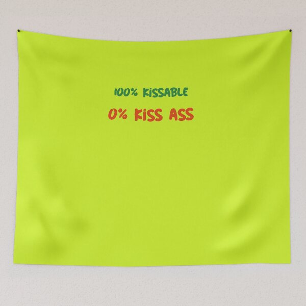 Item preview, 100% KISSABLE & 0% KISS ASS designed and sold by vesnavesna.