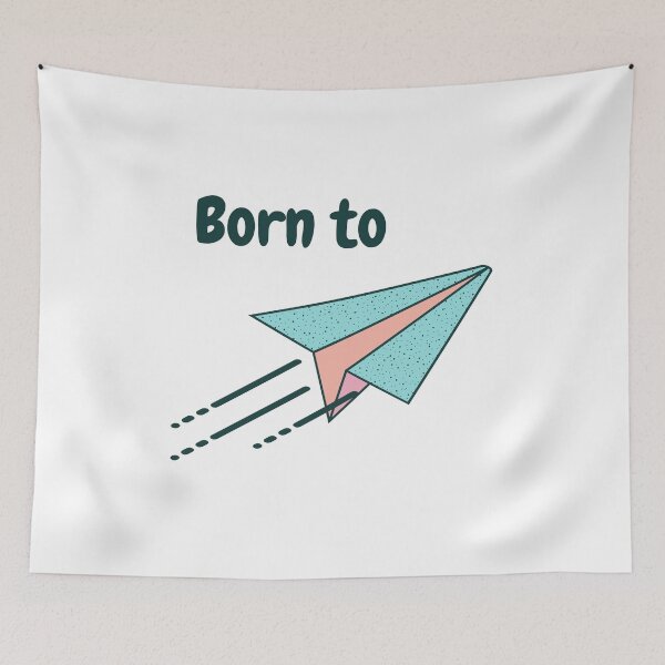 Item preview, Born to fly - Paper plane  designed and sold by shanesil.