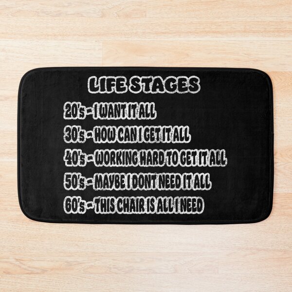 Item preview, The stages of life funny design designed and sold by Ideallity.