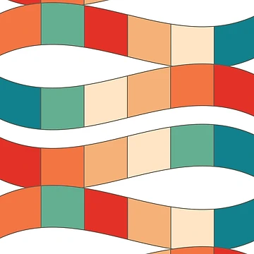 Artwork thumbnail, Colorful Pattern by ciderdesign