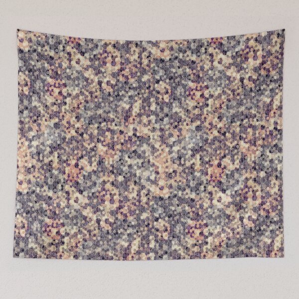 Aperçu de l'œuvre Motif géométrique gris, beige. créée et vendue par marinaklykva.