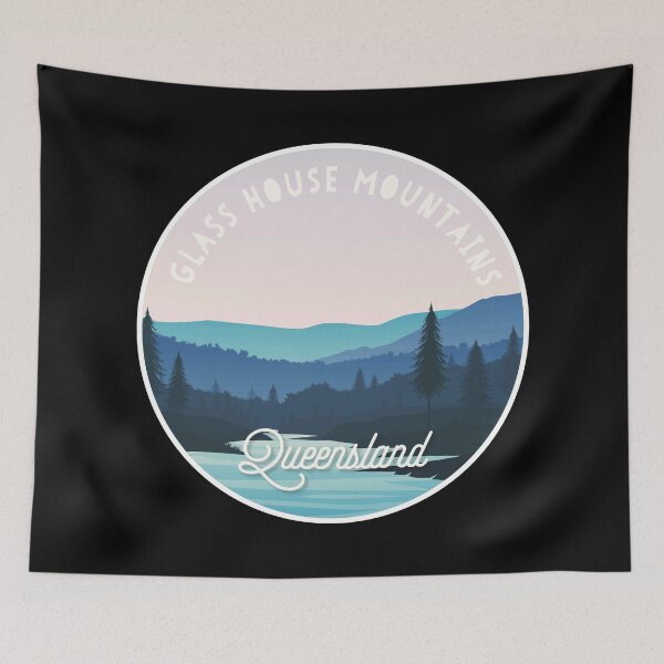 Item preview, Glass House Mountains Queensland Landscape designed and sold by InvestingRoad.