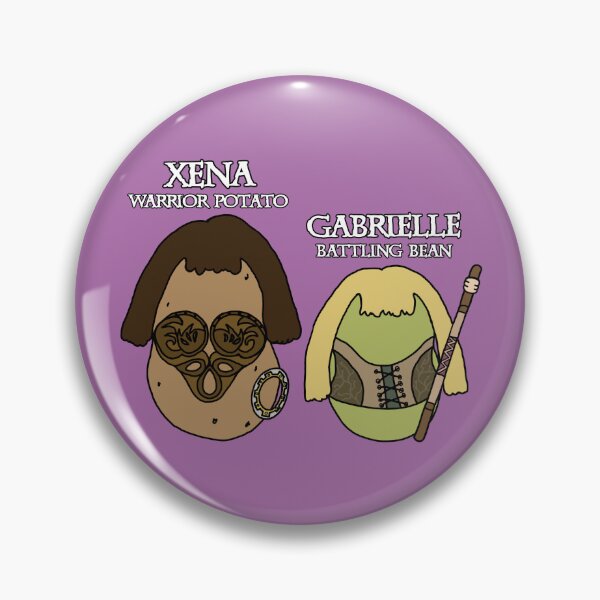 Item preview, Warrior Potato & Battling Bean designed and sold by CharXena.