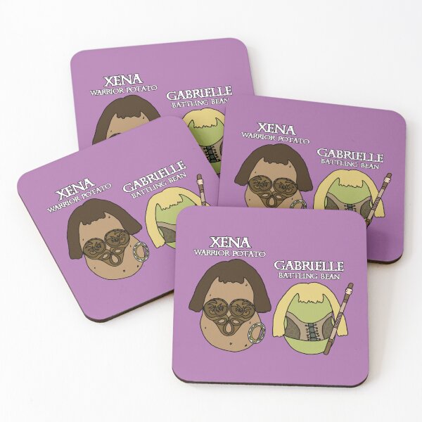 Item preview, Warrior Potato & Battling Bean designed and sold by CharXena.