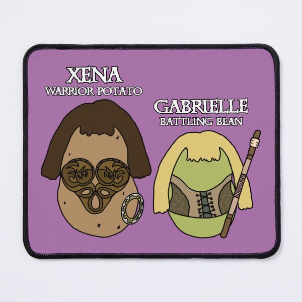 Item preview, Warrior Potato & Battling Bean designed and sold by CharXena.