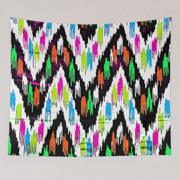 Item preview, Comb style designs ikat patterns, Uzbek Ikat designs designed and sold by LeFabriqueOuz.