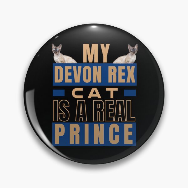 Item preview, MY DEVON REX CAT IS A REAL PRINCE designed and sold by FunnyCatsFam.