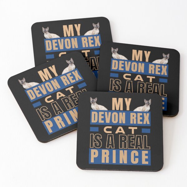 Item preview, MY DEVON REX CAT IS A REAL PRINCE designed and sold by FunnyCatsFam.
