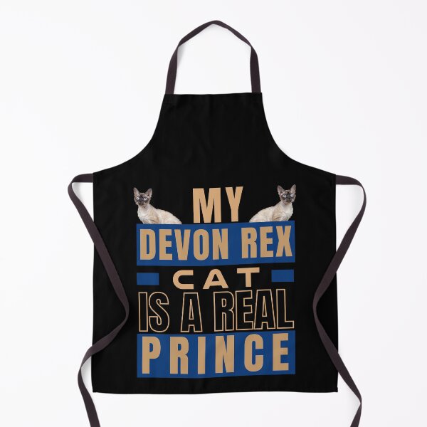 Item preview, MY DEVON REX CAT IS A REAL PRINCE designed and sold by FunnyCatsFam.
