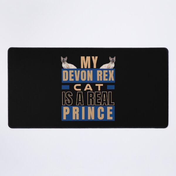 Item preview, MY DEVON REX CAT IS A REAL PRINCE designed and sold by FunnyCatsFam.