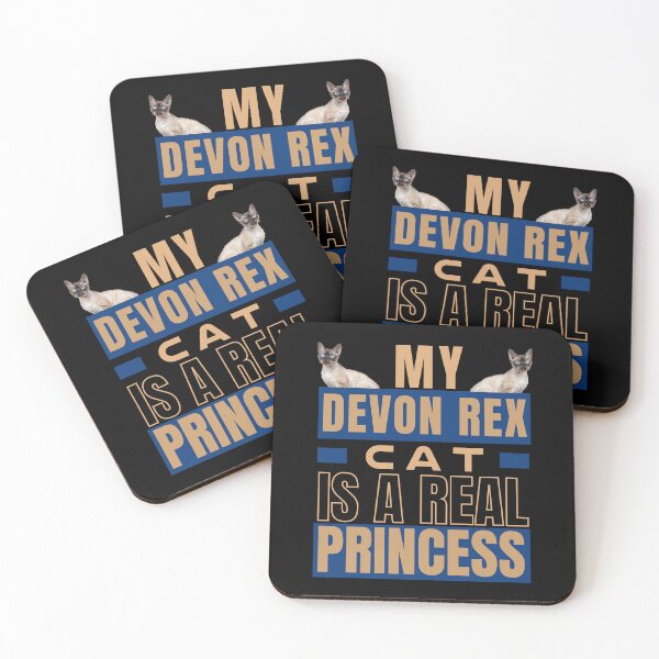 Item preview, MY DEVON REX CAT IS A REAL PRINCESS designed and sold by FunnyCatsFam.