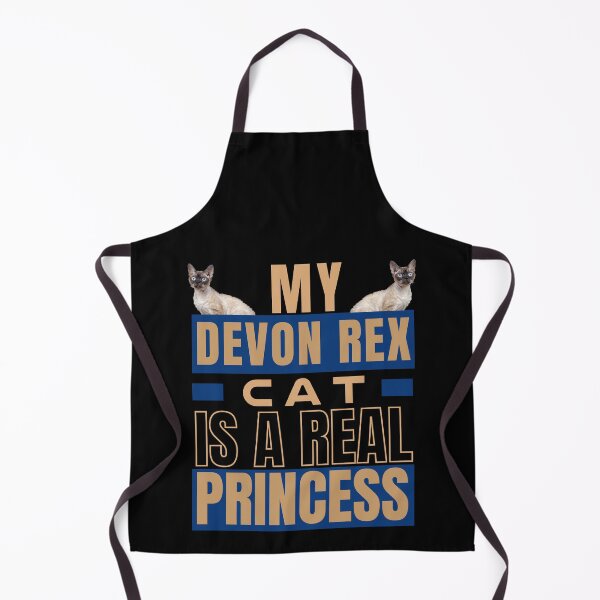 Item preview, MY DEVON REX CAT IS A REAL PRINCESS designed and sold by FunnyCatsFam.