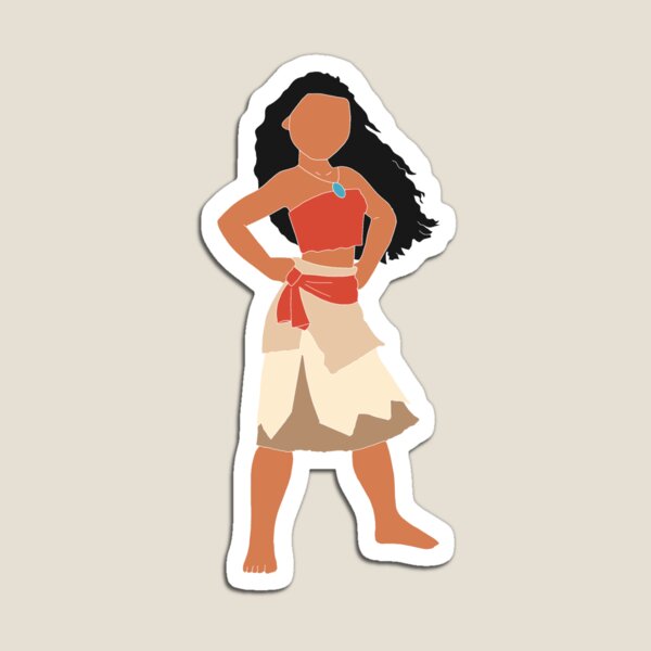 Vista previa del artículo con la obra «Moana», diseñado y vendido por The Messy Corner Silvi.