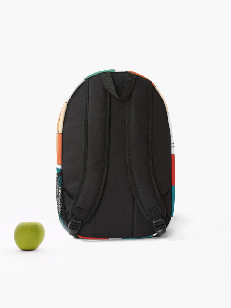 Thumbnail 2 of 3, Backpack, Colorful Pattern designed and sold by ciderdesign.