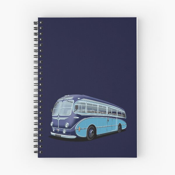 Item preview, 1952 AEC Regal Coach in light and dark blue designed and sold by candc-retro.