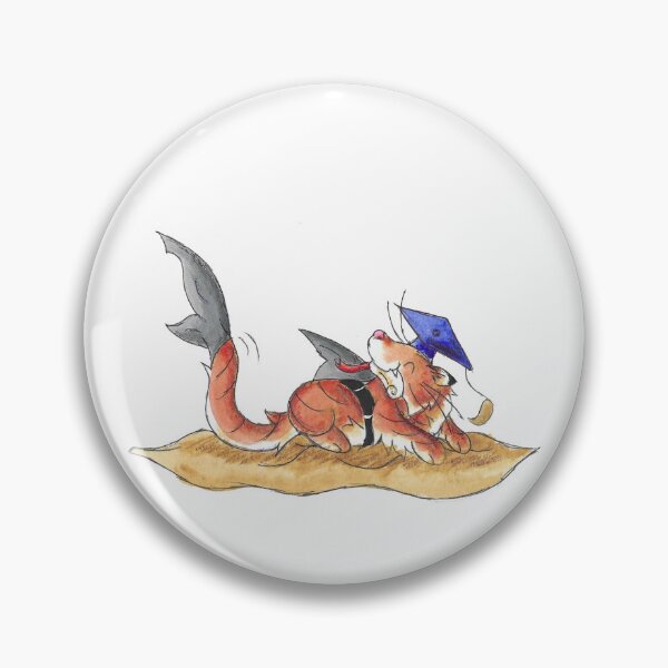 Item preview, Sand Tiger Shark Grad (Thank You Card) designed and sold by KOKeefeArt.