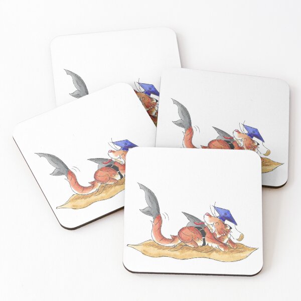 Item preview, Sand Tiger Shark Grad (Thank You Card) designed and sold by KOKeefeArt.