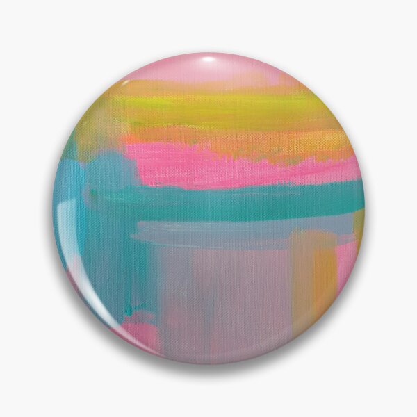 Item preview, Bold Pink Green and Yellow Abstract designed and sold by DanielleGensler.