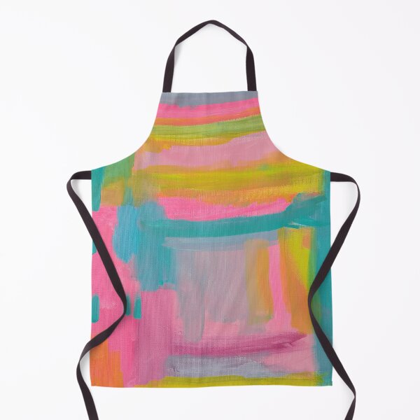 Item preview, Bold Pink Green and Yellow Abstract designed and sold by DanielleGensler.