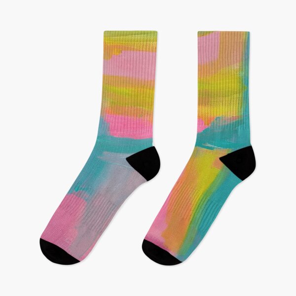 Item preview, Bold Pink Green and Yellow Abstract designed and sold by DanielleGensler.