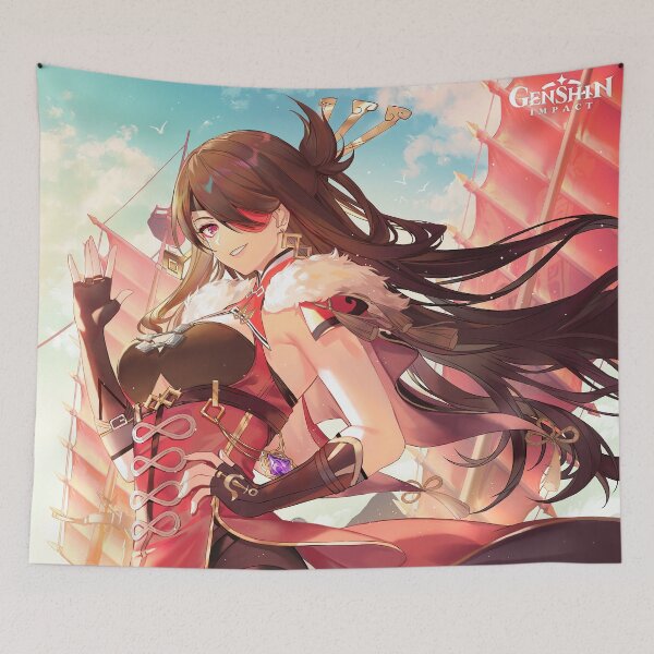 Item preview, Genshin Impact - Beidou Official Birthday Artwork 2022 designed and sold by Krimsy.