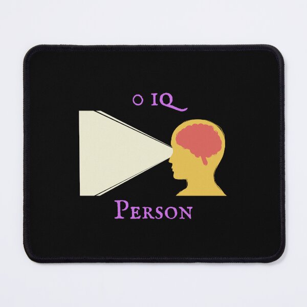 Item preview, 0 IQ person - designed and sold by OurShop00.
