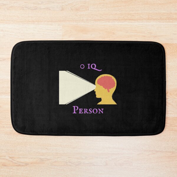 Item preview, 0 IQ person -  designed and sold by OurShop00.