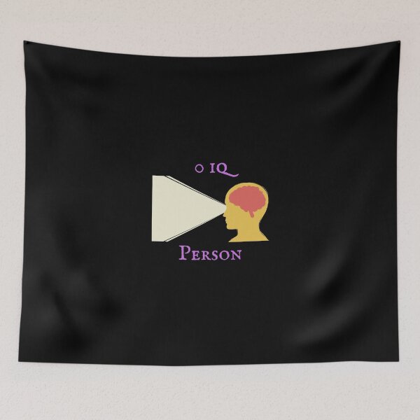 Item preview, 0 IQ person -  designed and sold by OurShop00.