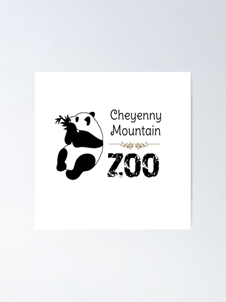 "Cheyenne Mountain Zoo cute panda eating" Poster for Sale by