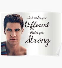 Darren Criss Quote Poster