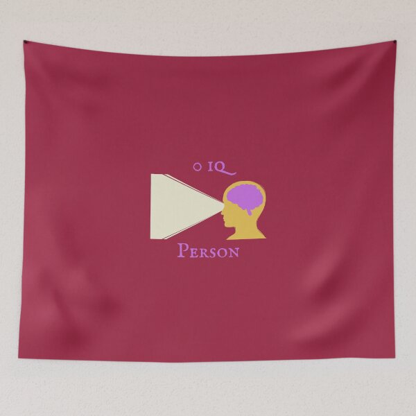 Item preview,  0 IQ person - Iq designed and sold by OurShop00.