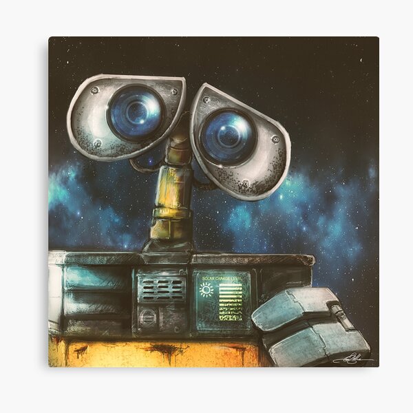 WALL-E Robot Painting Canvas Print