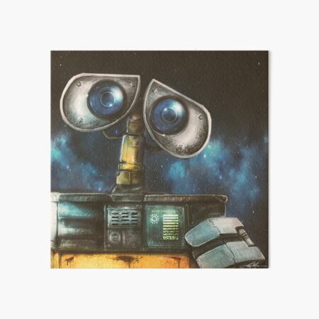 Aperçu de l'œuvre Peinture du robot WALL-E créée et vendue par Ian Milligan.