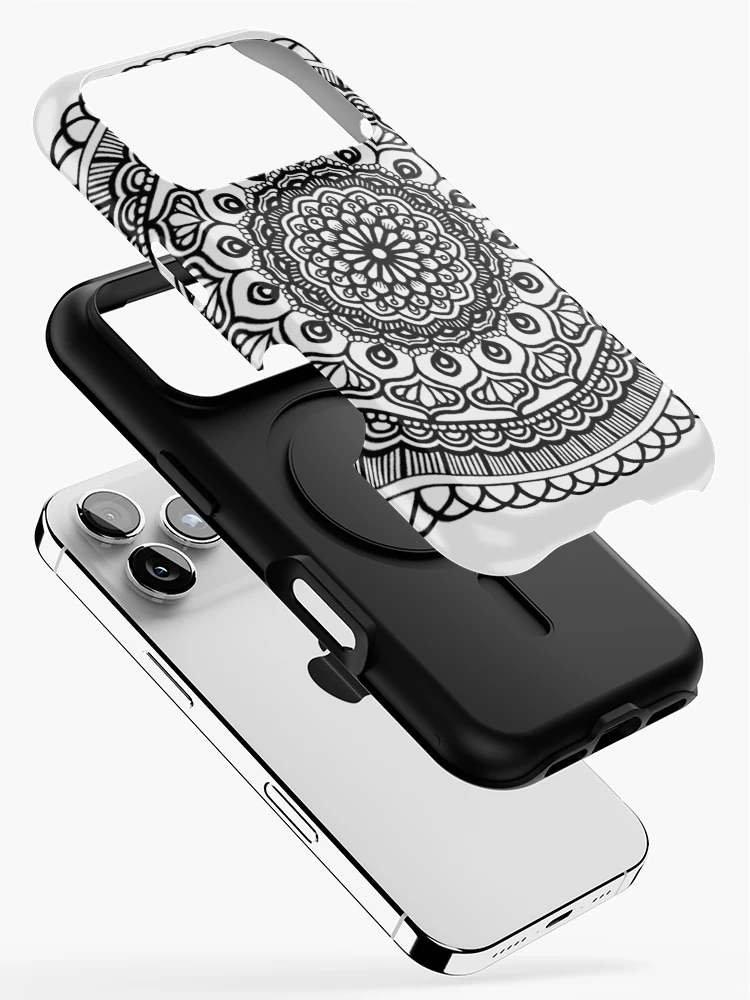 Thumbnail 2 of 4, iPhone Case, Mandala Design #3 designed and sold by RockingJ.
