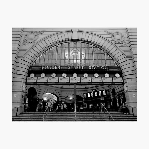 Flinders Street Station Photographic Print