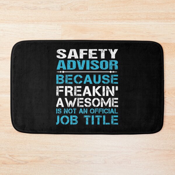 Item preview, Safety Advisor T Shirt - Freaking Awesome Gift Item Tee designed and sold by miraschroe.
