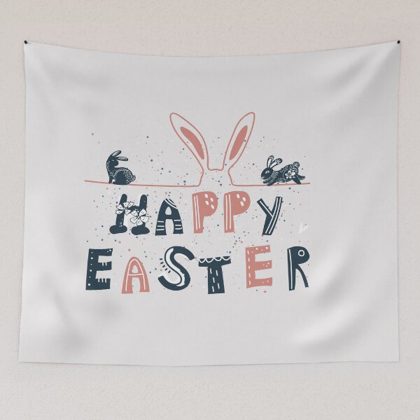 Item preview, Happy Easter | Happy Holidays | Easter Bunnies designed and sold by Digital-Thought.