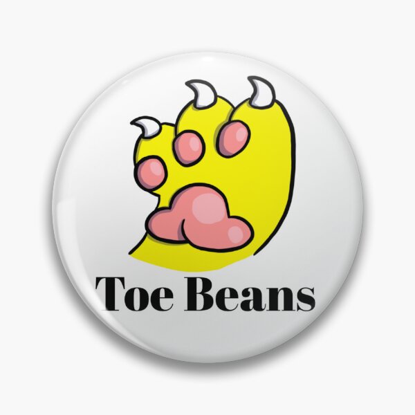 Item preview, Yellow Paw Pink ToeBeans With Text designed and sold by DolmanceWorks.