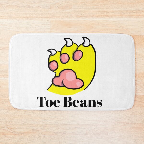 Item preview, Yellow Paw Pink ToeBeans With Text designed and sold by DolmanceWorks.