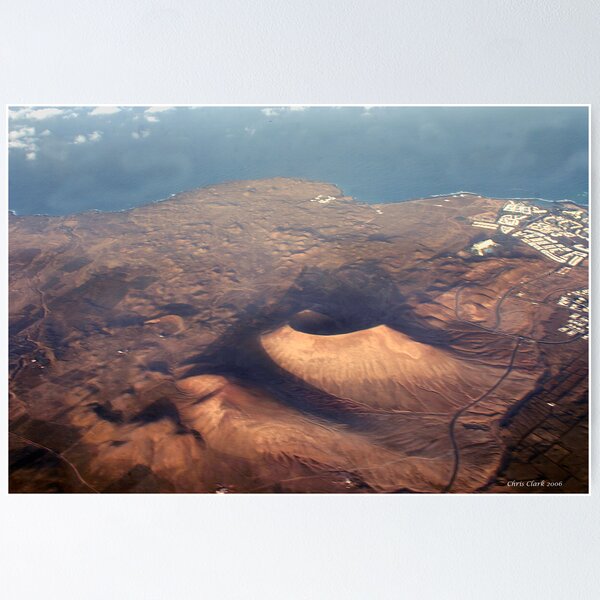 Lanzarote- Land of the Volcanoe Poster