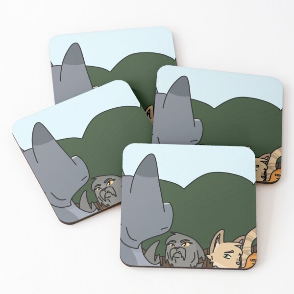 Item preview, ThunderClan Camp designed and sold by ceolsonart.