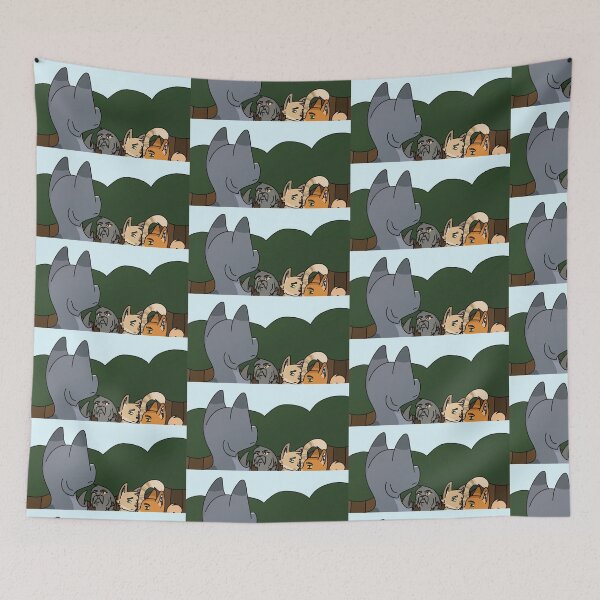 Item preview, ThunderClan Camp designed and sold by ceolsonart.