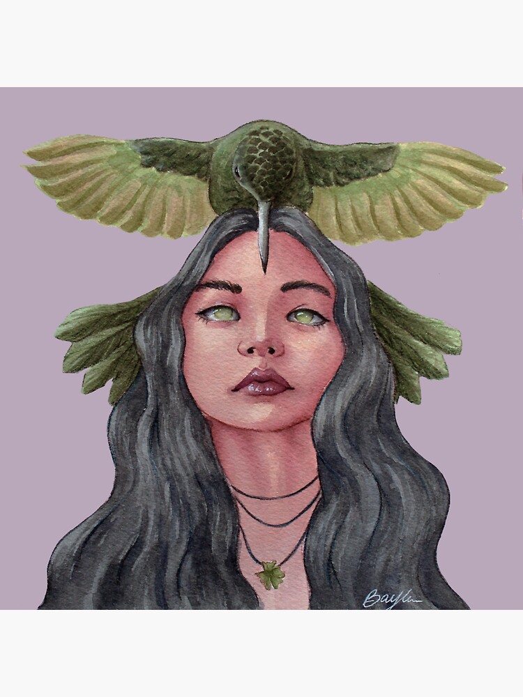 "Wingspan" Sticker by BayleeCreatesRB Redbubble