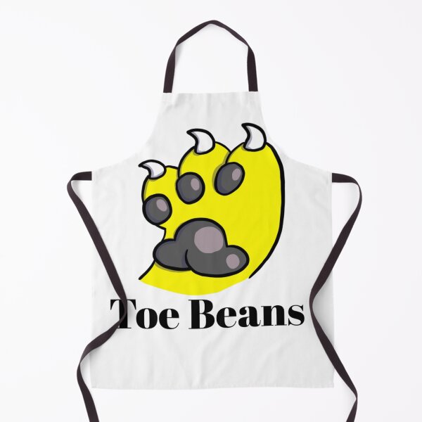 Item preview, Yellow Paw Black ToeBeans With Text designed and sold by DolmanceWorks.