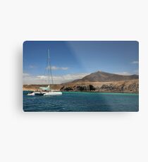 Papagaya Beach Heads - Lanzarote Metal Print